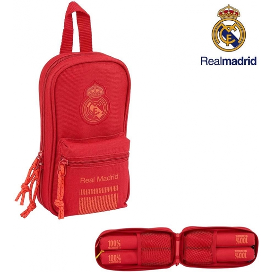 Real Madrid Red Plumier 4portatod12x23x5