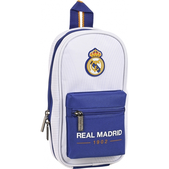Real Madrid Plumier + 4portatodos Llenos 33 Piezas