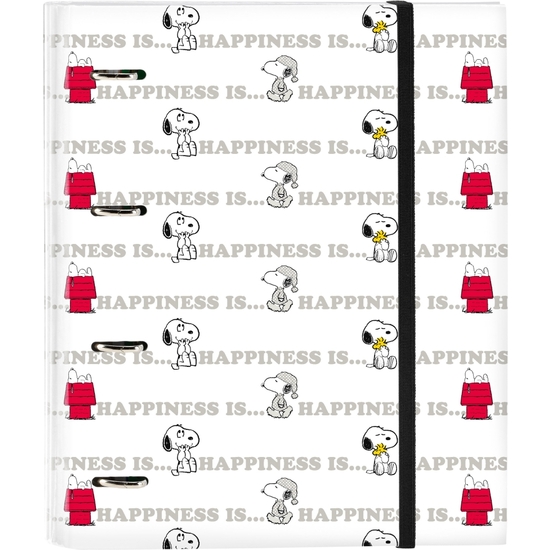 Snoopy Carpeblock A4 Anillas Y Recambio