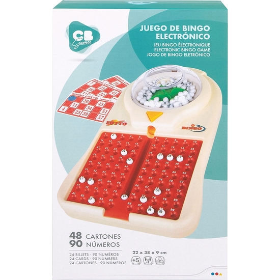 Bingo Eléctrico 48 Cartones 22x38