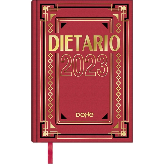 DIETARIO 2023 1/4 CARTONÉ ENTELADO 22X15 D/P