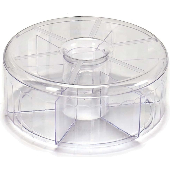 Caja Infusiones Plástico Transparente 20x8