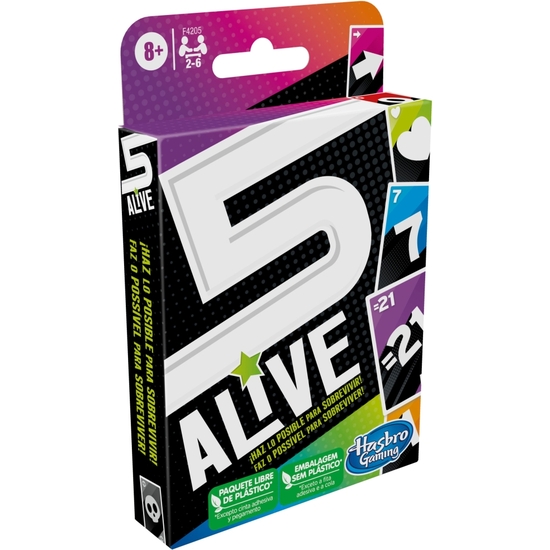 Hasbro Juegos Cartas Five Alive +8