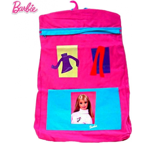 Barbie Bolso Cuelgaropa Tela 70x47 Cm