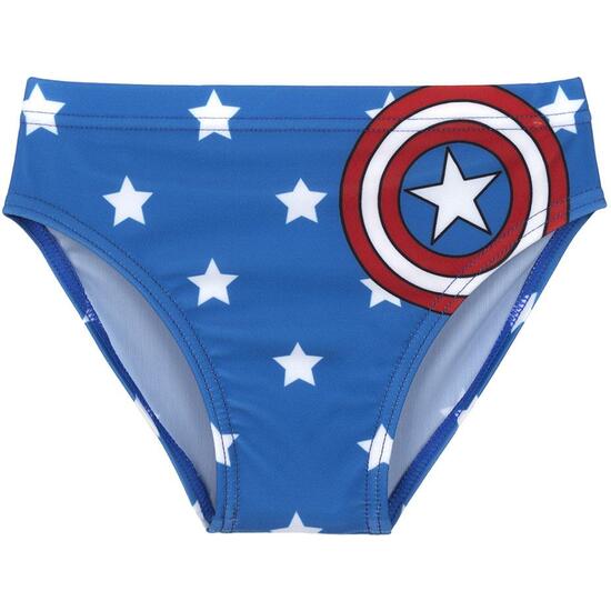 Slip Baño Avengers Capitan America Blue