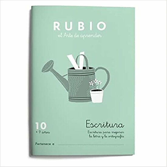 Cuaderno Escritura Rubio Nº 10