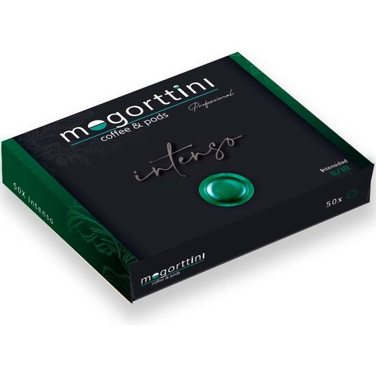 Intenso Mogorttini, 50 Cápsulas Compatibles Con Nespresso Professional
