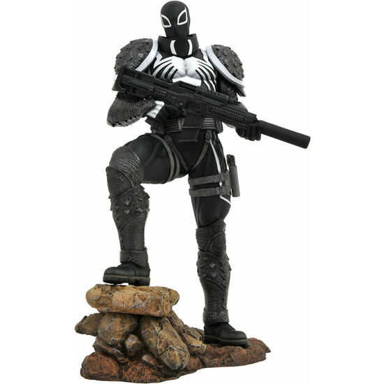 Estatua Diorama Agent Venom Marvel 23cm