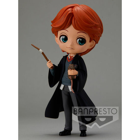 FIGURA RON WEASLEY WITH SCABBERS HARRY POTTER Q POSKET 14CM