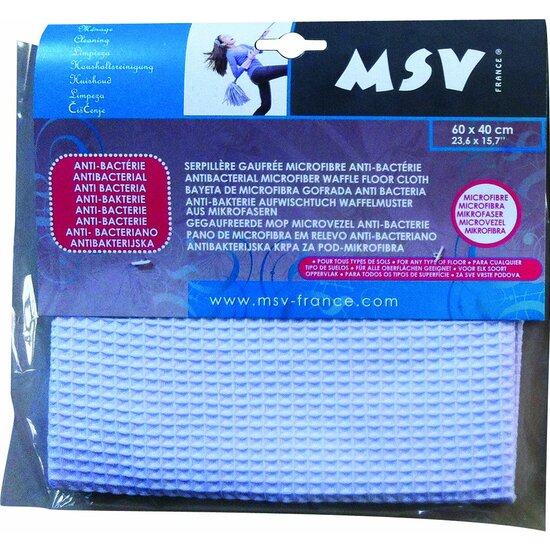 MSV MS1719/100805 - ANTI-BACTERIAS, ALGODÓN, 60 X 40 X 3 CM