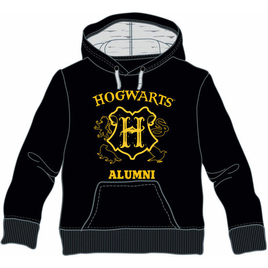 Sudadera Capucha Hogwarts Alumni Harry Potter