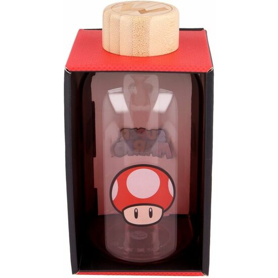 Botella Cristal Super Mario Bros Nintendo 620ml