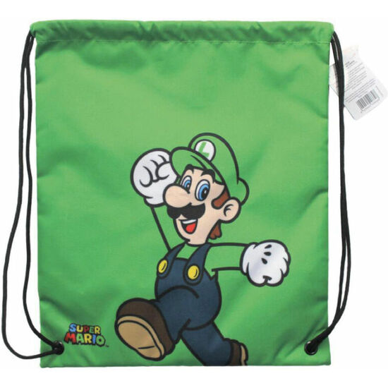 Saco Luigi Super Mario Bros Nintendo 40cm