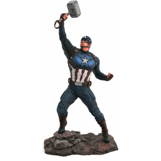 Estatua Capitan America Vengadores Endgame Marvel 23cm