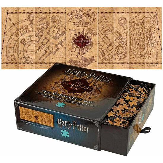 Puzzle Mapa Del Merodeador Harry Potter 1000pz
