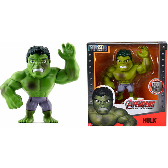 Figura Metal Hulk Los Vengadores Avengers Marvel 15cm