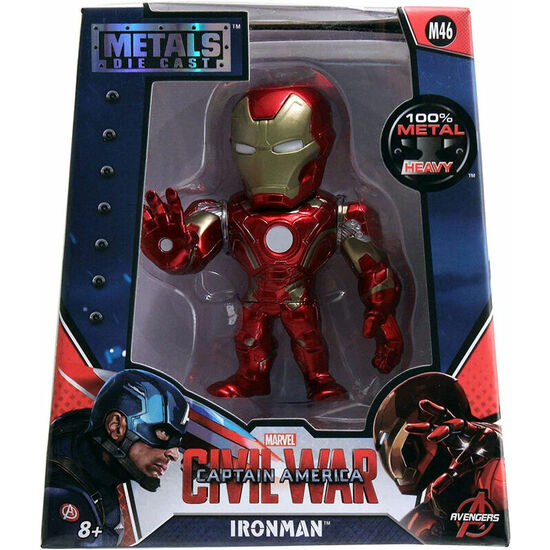 Figura Metal Iron Man Marvel 10cm