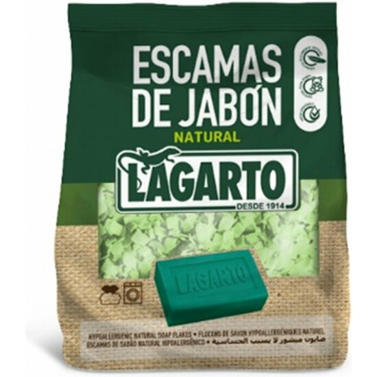 ESCAMAS DE JABÓN LAGARTO NATURAL 250GR