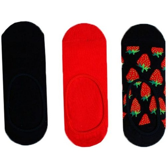 Calcetines 3 - Pack Palm Strawberry Liners
