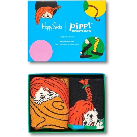 CALCETINES PIPPI ADULT 2- PACK  GIFT SET