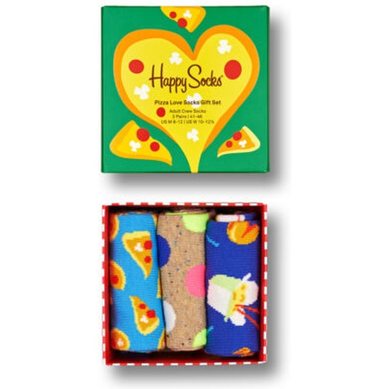 CALCETINES 3PACK PIZZA LOVE GIFT SET