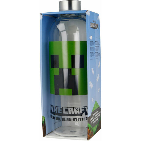 Botella Cristal Minecraft 1030ml