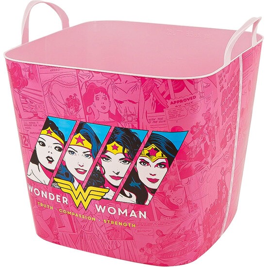 Life Story Cesto 25l Iml Wonder Woman Vintage Pink Warner