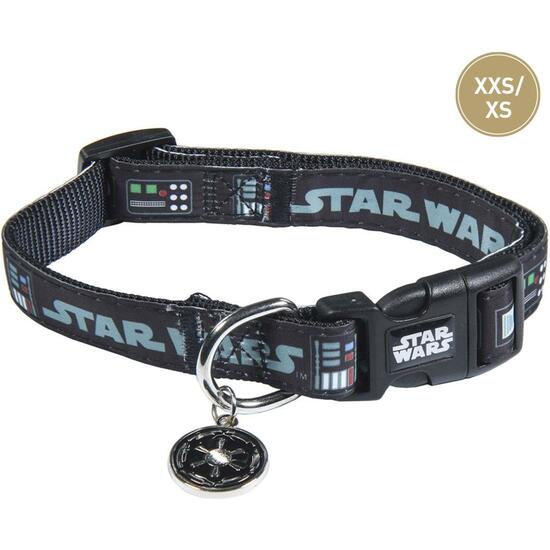 Collar Para Perros Xxs/xs Star Wars Darth Vader Black