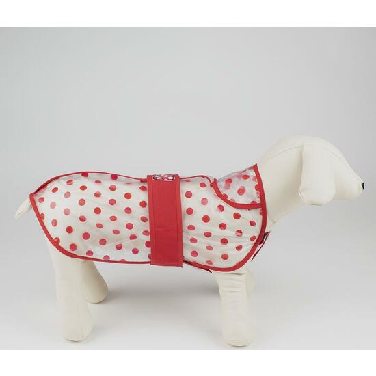 IMPERMEABLE AJUSTABLE PARA PERRO M MINNIE RED