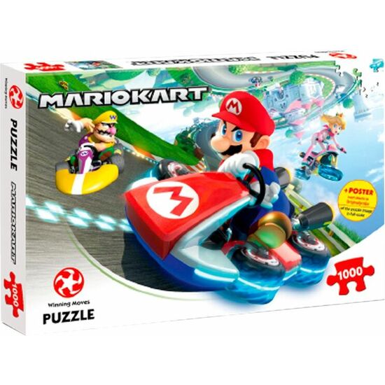 Puzzle Mario Kart Nintendo 1000pzs