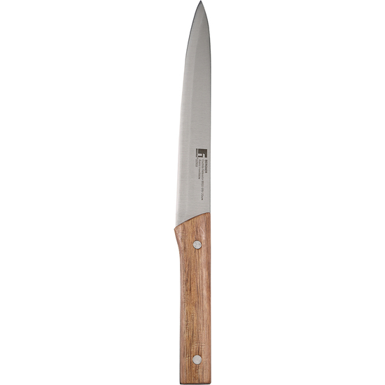 Cuchillo Fileteador 20cm De Acero Inox Y Bamboo Nature Bg