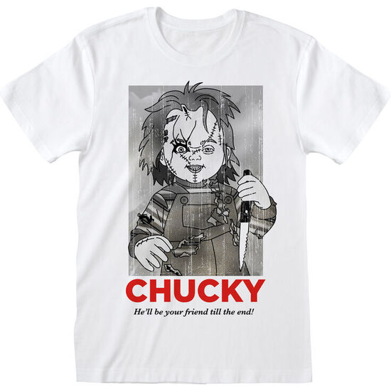 Camiseta Friends Till The End Chucky Adulto