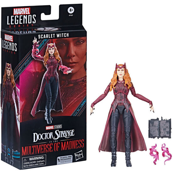 Figura Scarlet Witch Multiverse Of Madness Doctor Strange Marvel 15cm