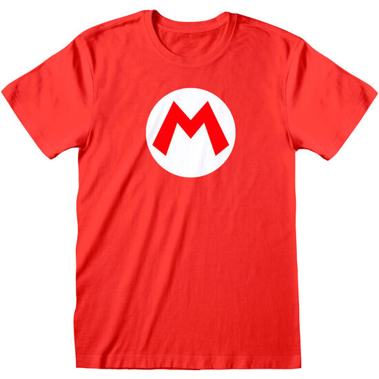 Camiseta Mario Badge Super Mario Bros Adulto