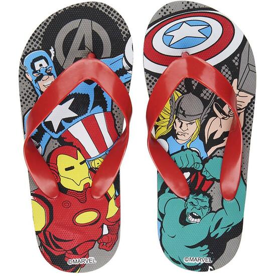 Chanclas Avengers Spiderman Red