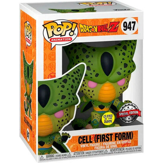 FIGURA POP DRAGON BALL Z CELL FIRST FORM EXCLUSIVE