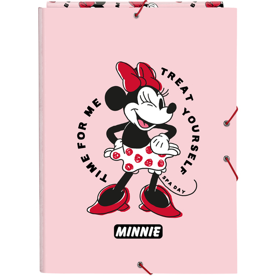 Carpeta Folio 3 Solapas Minnie Mouse Me Time