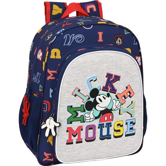 MOCHILA JUNIOR ADAPT.CARRO MICKEY MOUSE  ONLY ONE