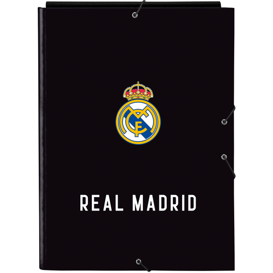 Carpeta Folio 3 Solapas Real Madrid Corporativa
