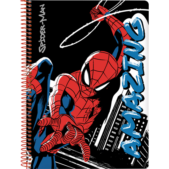 Libreta Cuarto 80 H. Tapas Duras Spider-man Hero