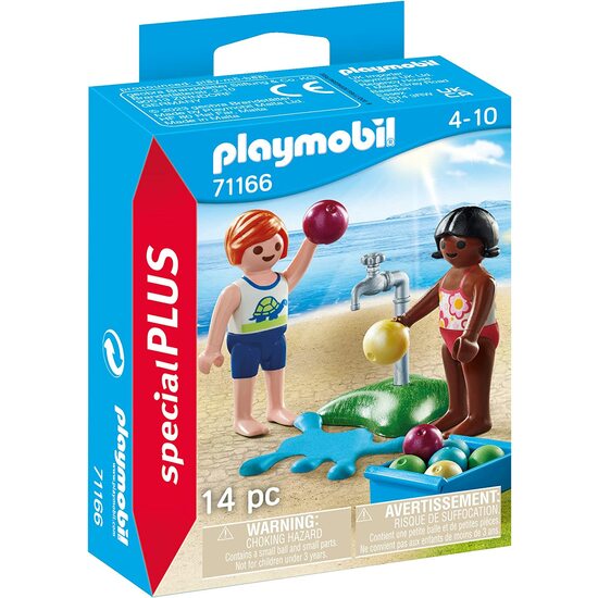 Niños Con Globos De Agua Playmobil