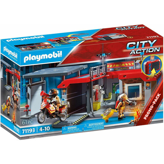 Parque De Bomberos Playmobil