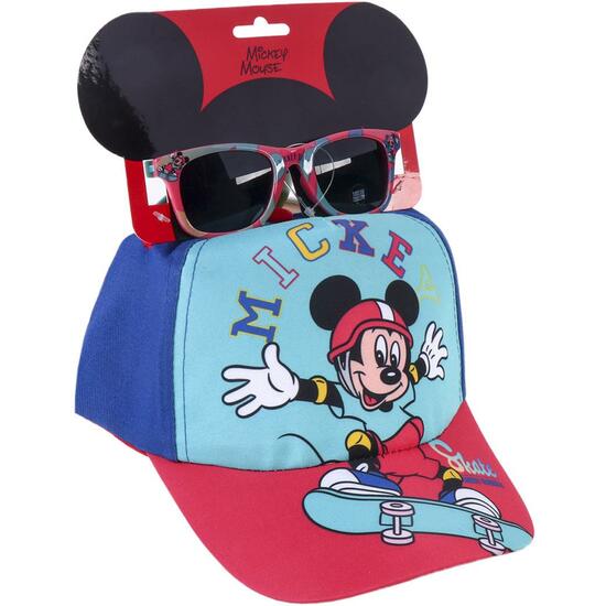 Gorra Set Gafas De Sol Mickey Turquoise