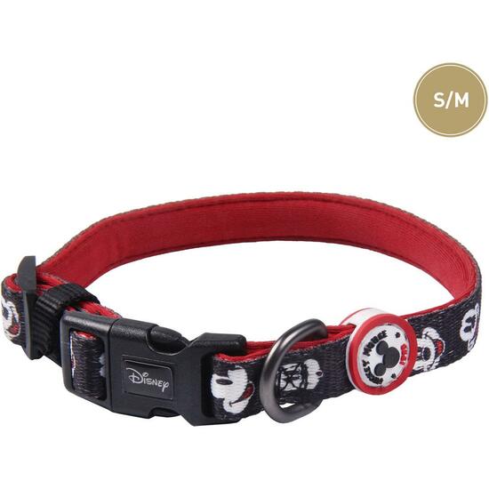 Collar Premium Para Perros S/m Mickey Black