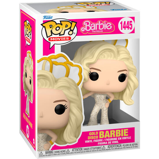Figura Pop Barbie Gold Disco Barbie