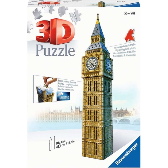 PUZZLE 3D EDIFICIOS BIG BEN 216 PIEZAS