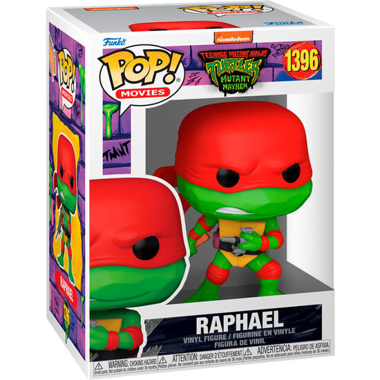 Figura Pop Tortugas Ninja Raphael