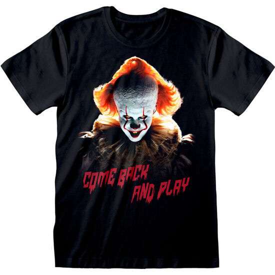 CAMISETA COME BACK AND PLAY IT ADULTO