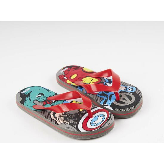 CHANCLAS AVENGERS SPIDERMAN RED