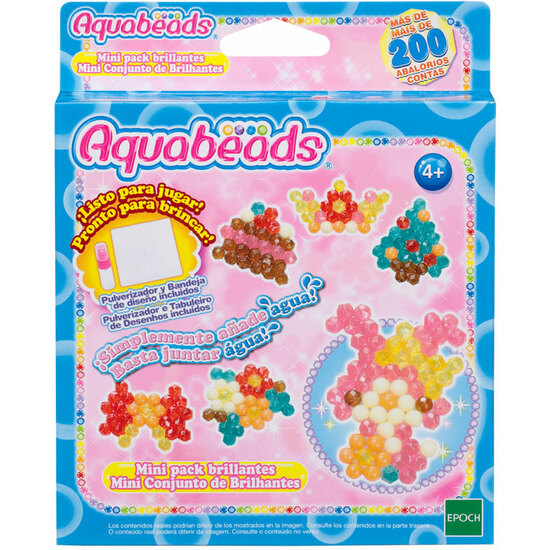 Mini Pack Brillantes Aquabeads